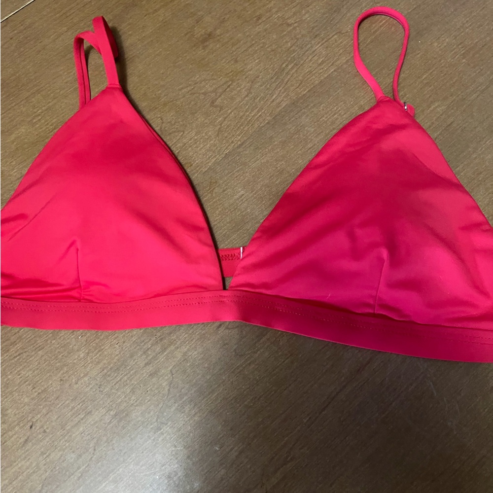 Full Tilt Red Bikini Top